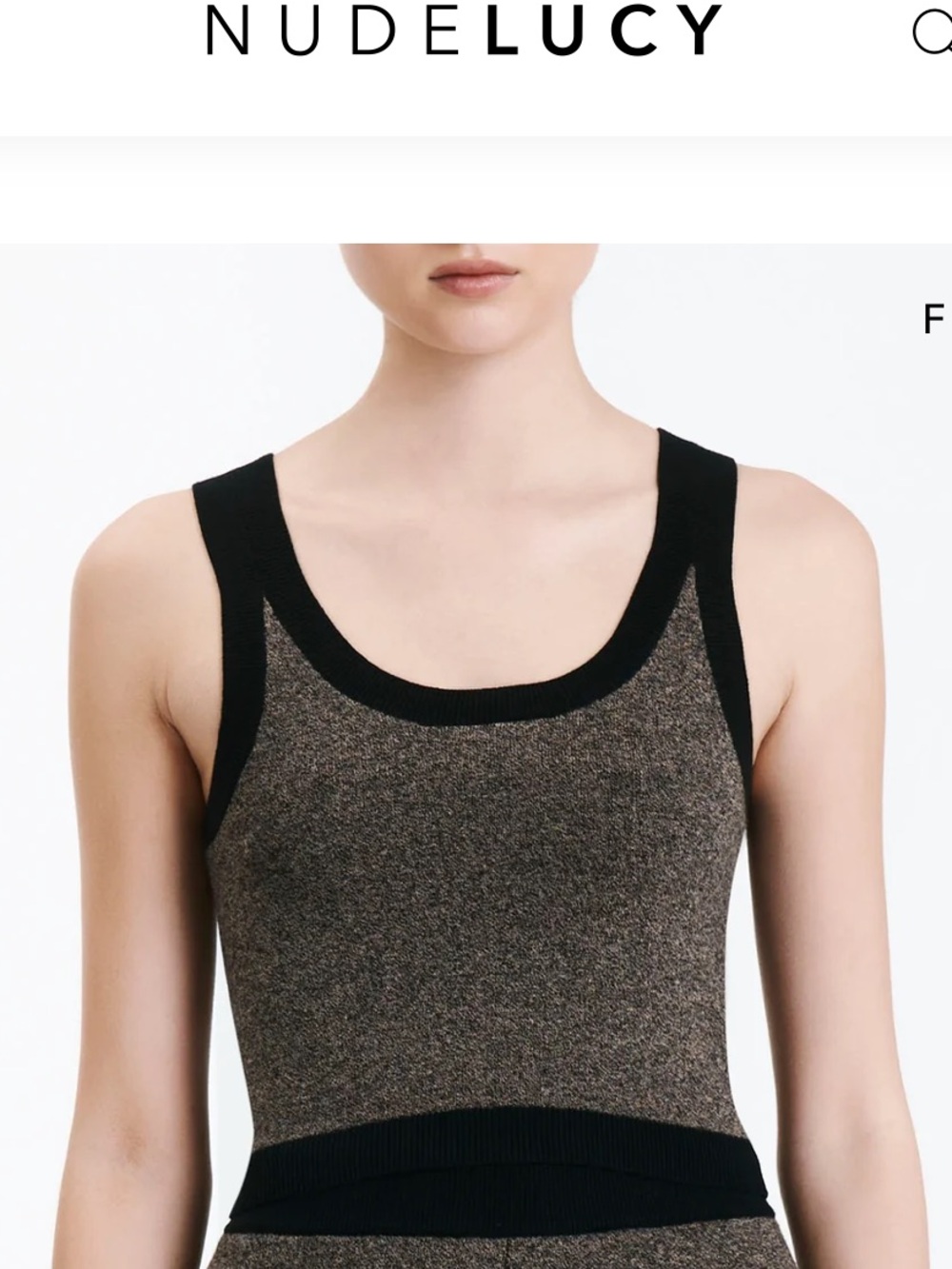 Nude Lucy ACTIVE KNIT TANK